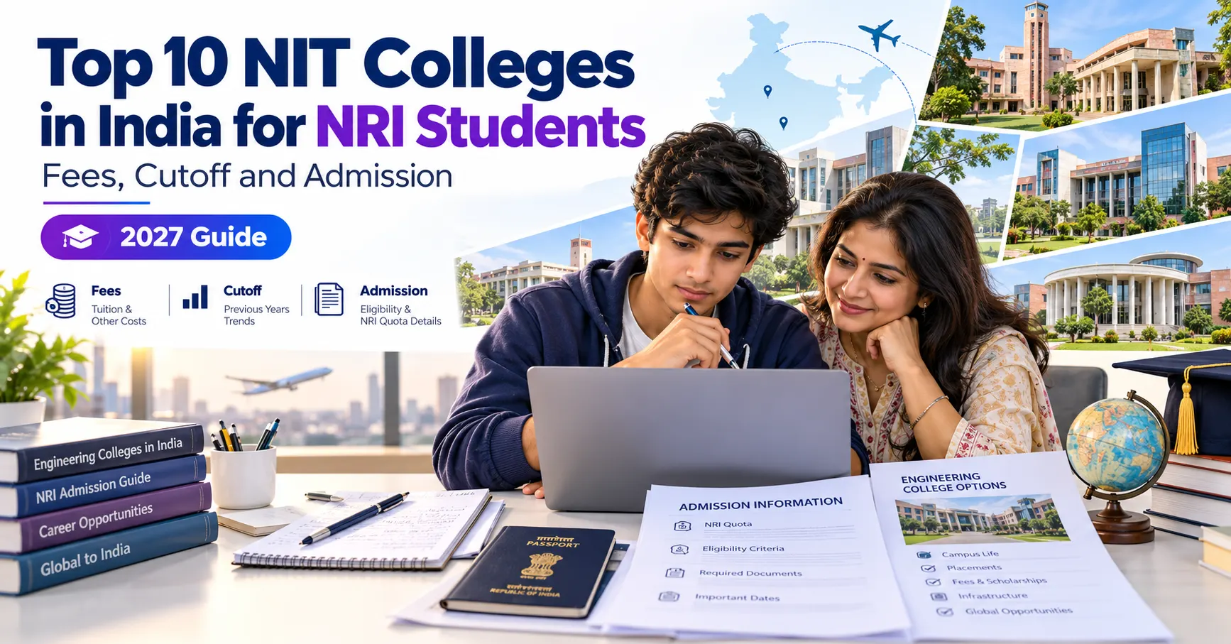 Top 10 NIT Colleges in India for NRI Students: Fees, Cutoff and Admission